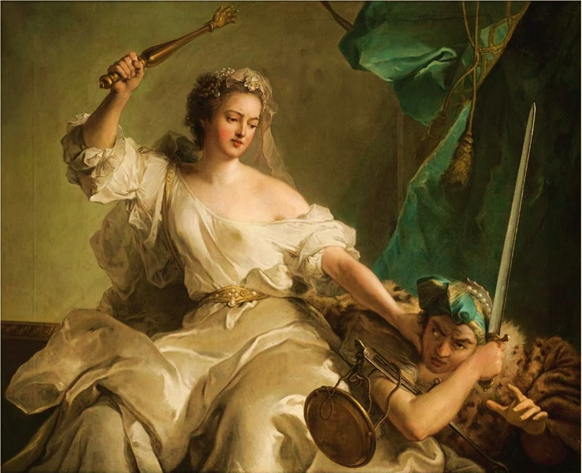 The Justice punishing Injustice - Jean-Marc Nattier